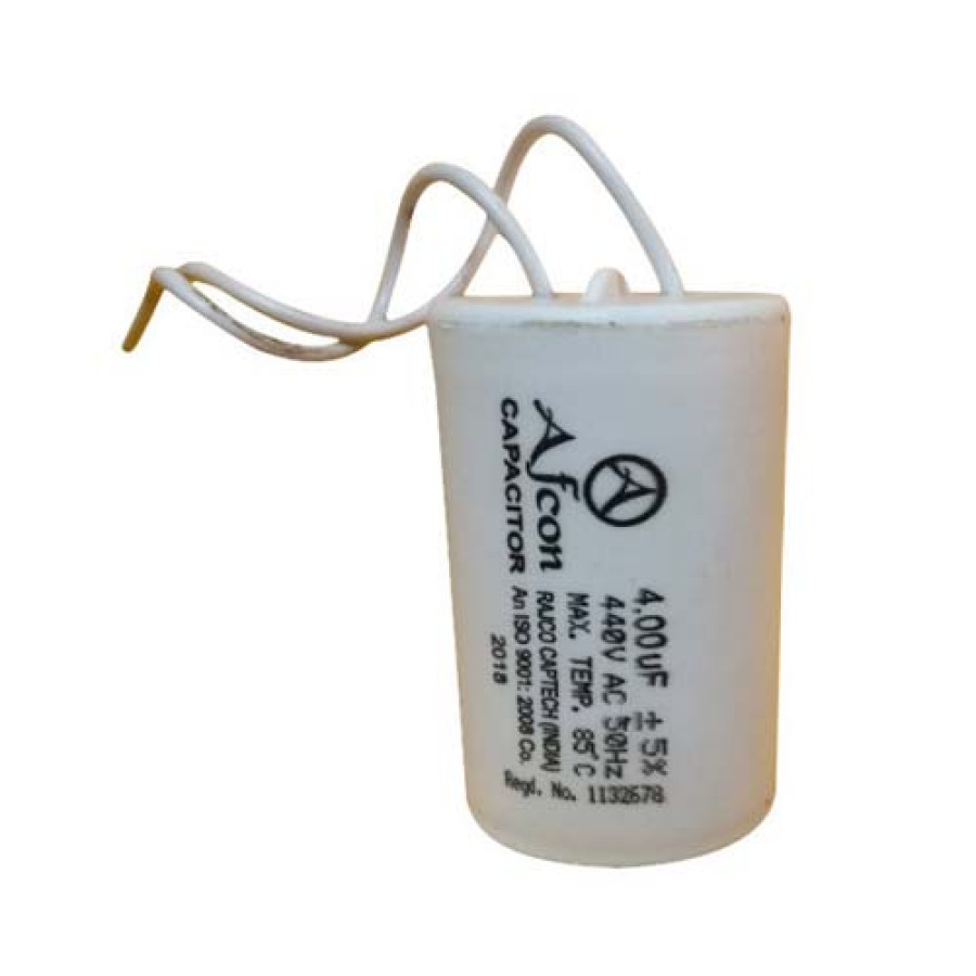 Fan capacitor change